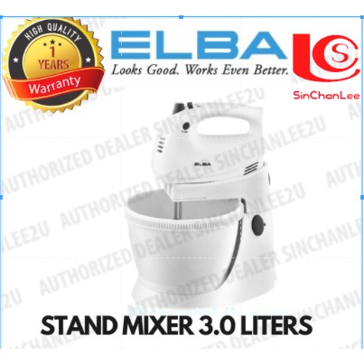 Clear Stock Free Gift Elba Stand Mixer 3 0 Liters Esmb A3530 Shopee Malaysia