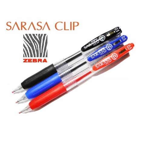 Zebra Sarasa Clip Gel Pen (0.5mm/0.7mm/1.0mm)