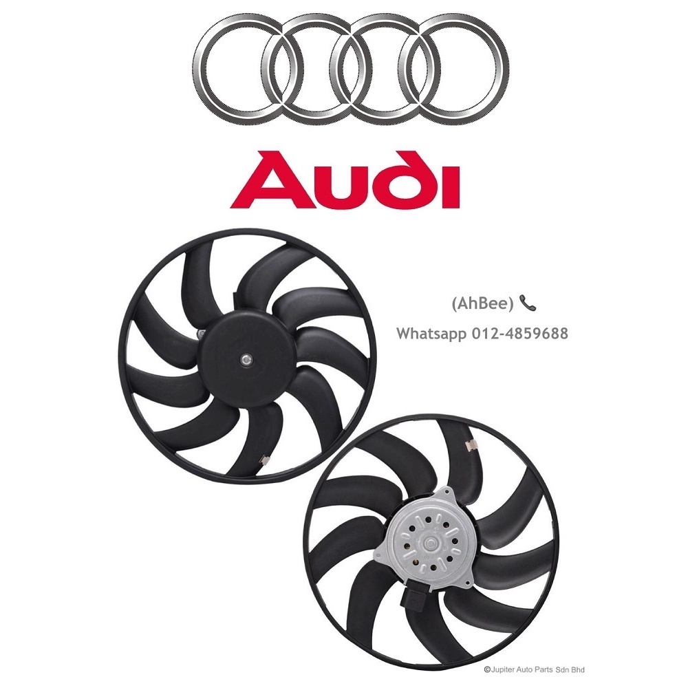 AUDI 200W RAD FAN MOTOR OEM SUPPLIER - AUDI A4, A5, A6, Q3, Q5 