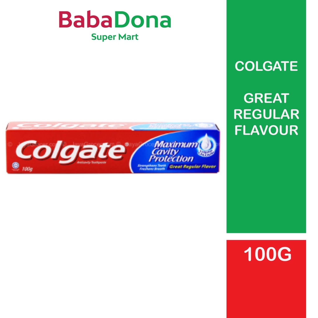 COLGATE TOOTHPASTE GREAT REGULAR FLAVOUR 100G Shopee Malaysia