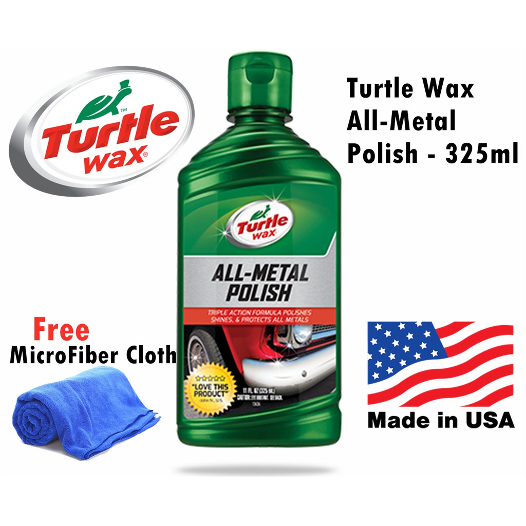 (100 Turtle Wax) Turtle Wax Premium All Metal Polish Shopee Malaysia