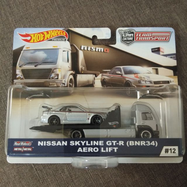 hot wheels team transport skyline r34