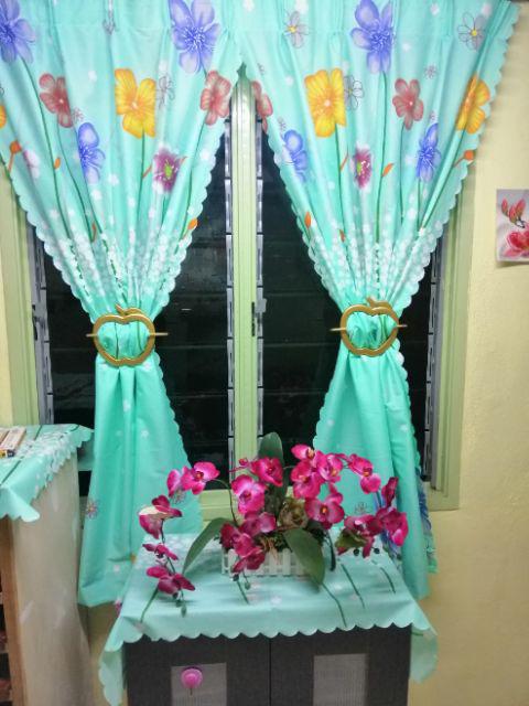 Langsir Murah curtain home cakuk hook Shopee Malaysia