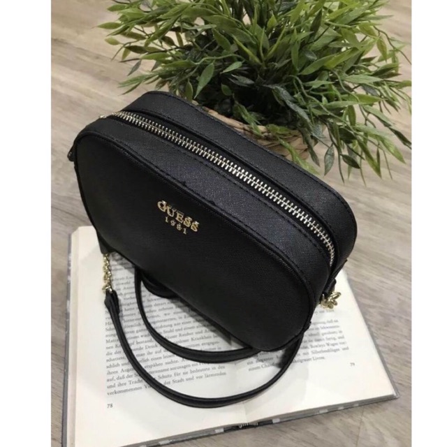 guess saffiano crossbody bag