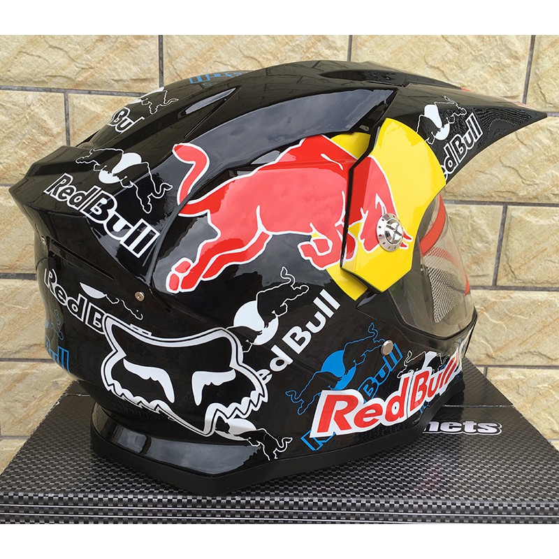 Redbull Motorcross Off Road Helmet | Shopee Malaysia