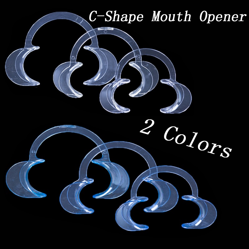 5pcs Dental Mouth Opener CShape Mouth Gag Dentist Orthodontic Tool