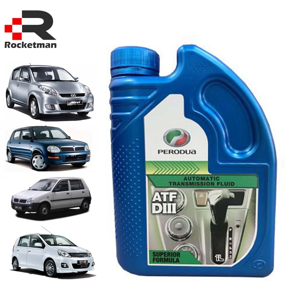 PERODUA AUTO TRANSMISSION FLUID ATF DIII D3 (1L) MYVI 1.0 