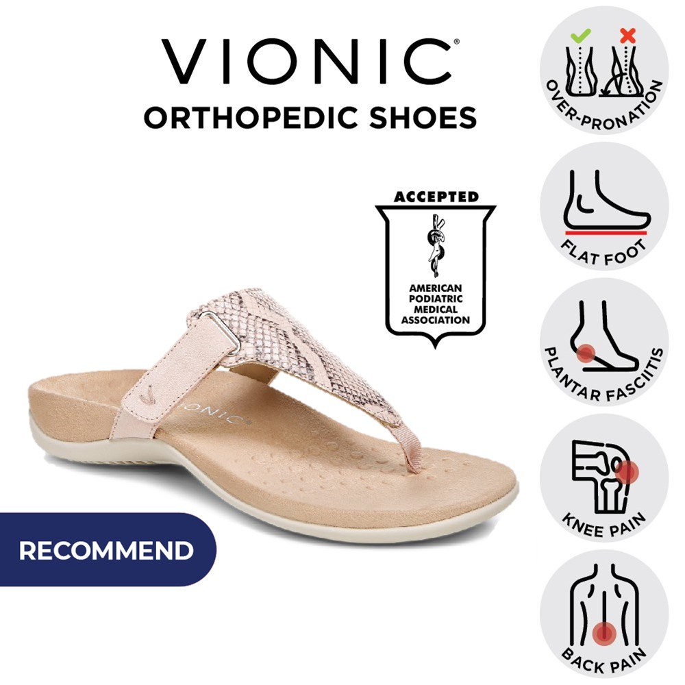orthopedic flip flops vionic