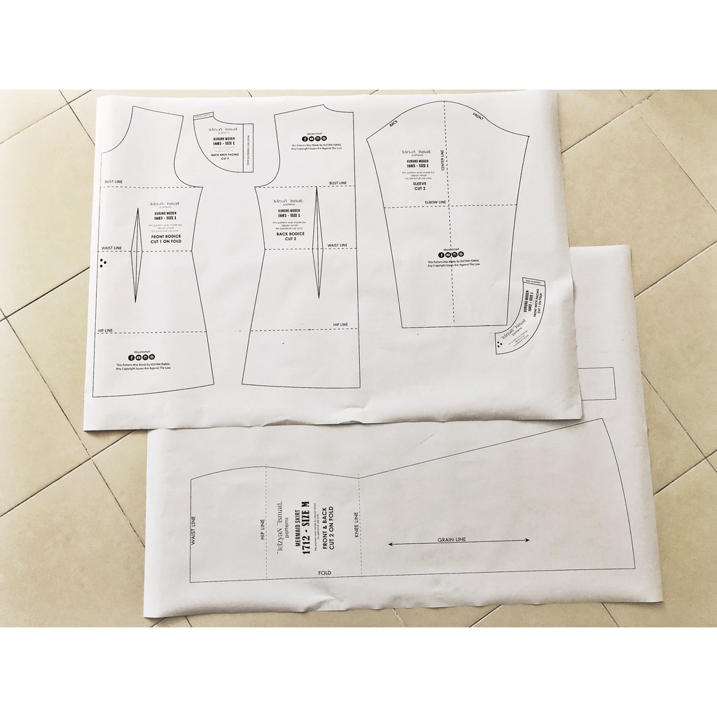 Pola Dress Trumpet Pola Dress Peplum Pola Dress Pola Dress Pengantin Shopee Malaysia
