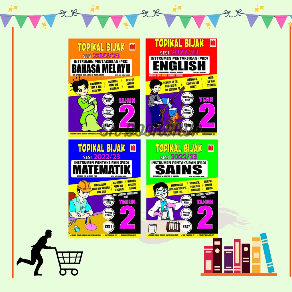 Buku Latihan: Topikal Bijak Sesi 2022/23 Tahun 2 | Shopee Malaysia