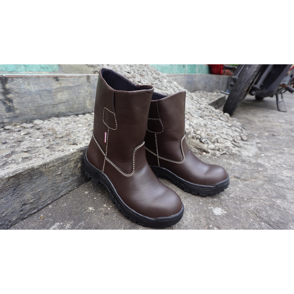 Edmundo Men's Safety Shoes Steel Toe Safety King Anti-Slip Boots