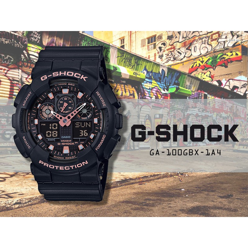 casio g shock ga 100gbx