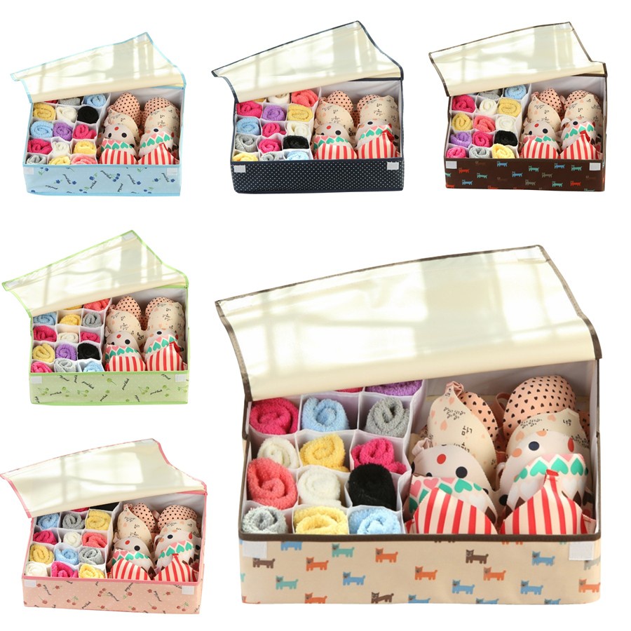 Dividers Closet Organizers Bra Underwear Storage Boxes Shopee Malaysia