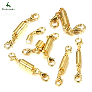 【Ready Stock】St.kunkka 5 Pair/Lot Metal Copper Extender Magnetic Clasps Mask Chain Connectors for hijab Necklace Bracelet Mask Chain