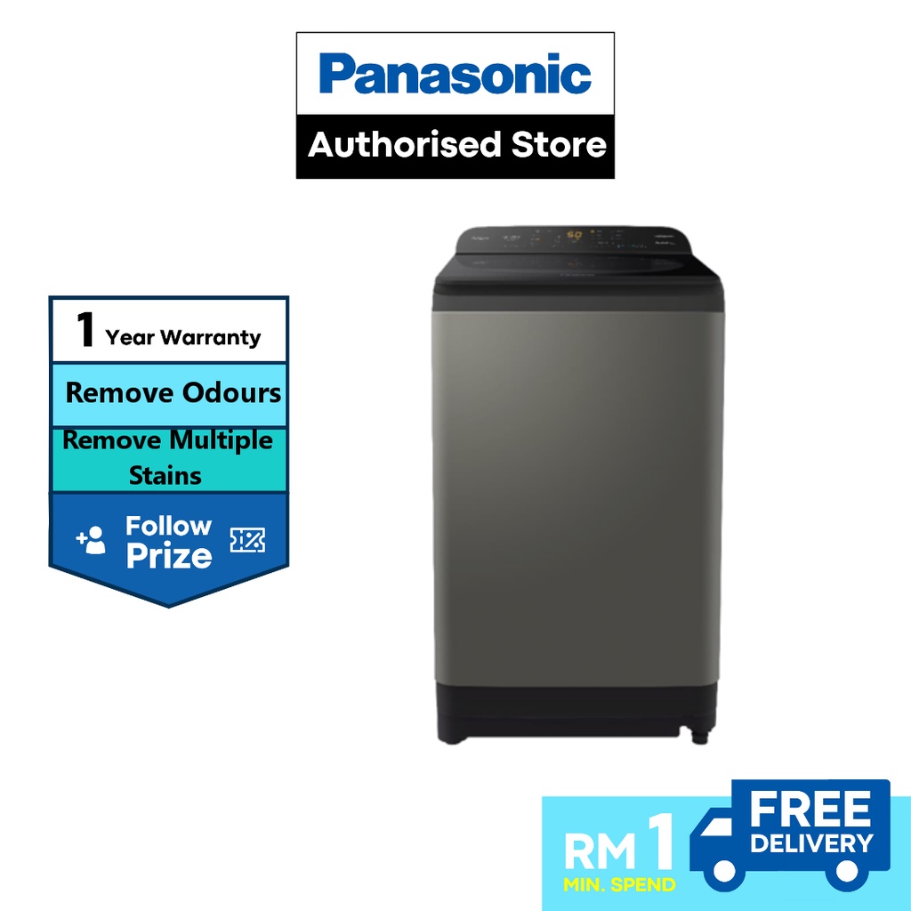 PANASONIC NAF100A9 (10KG) TOP LOAD WASHING MACHINE FOR STAIN CARE NA