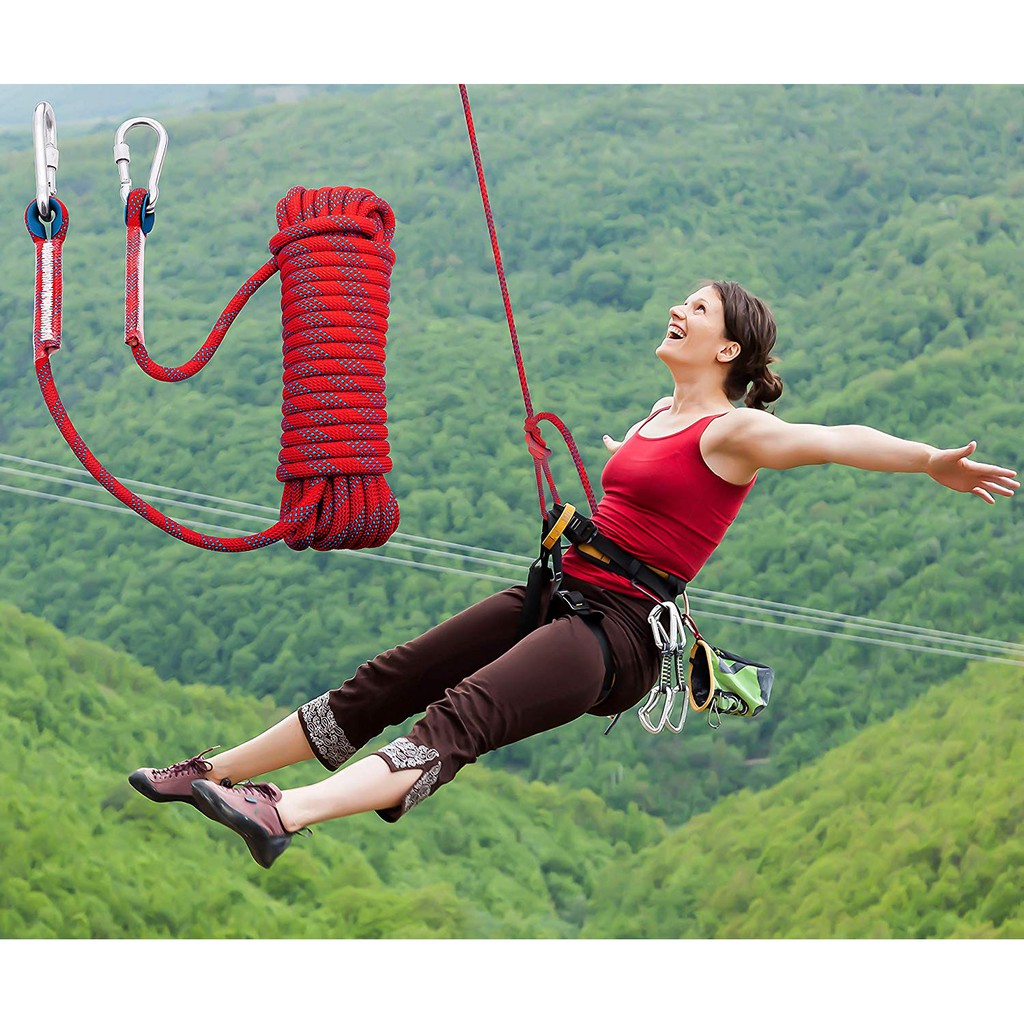 climbing rope wall