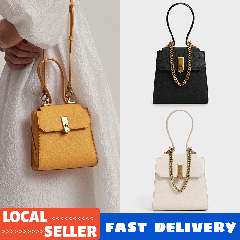 2021 NEW ARRIVAL CNK Top Handle Chain Link Trapeze Bag women Single top