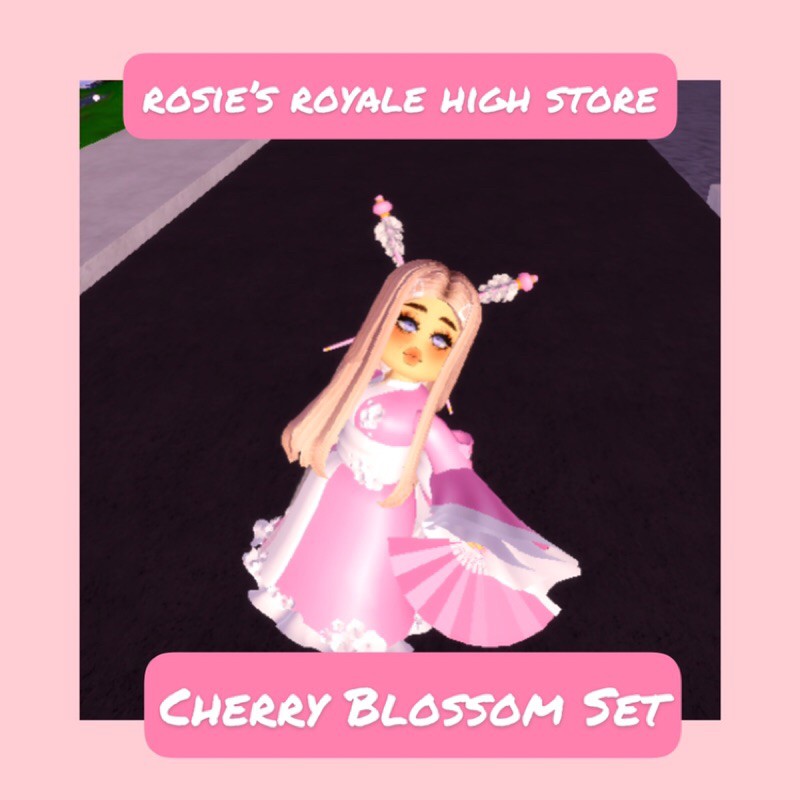 Royale High Cherry Blossoms Set🌸 {Roblox} Shopee Malaysia