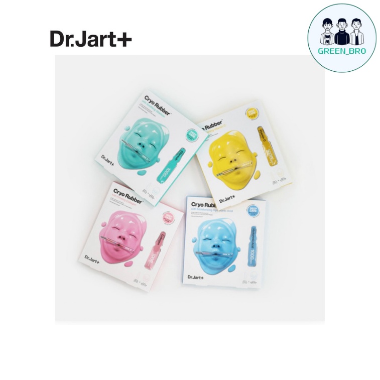 [Dr.Jart] Cryo Rubber Facial Mask Pack (Alantoin/Hyaluronic Acid/Collagen/Vitamin C) Shopee