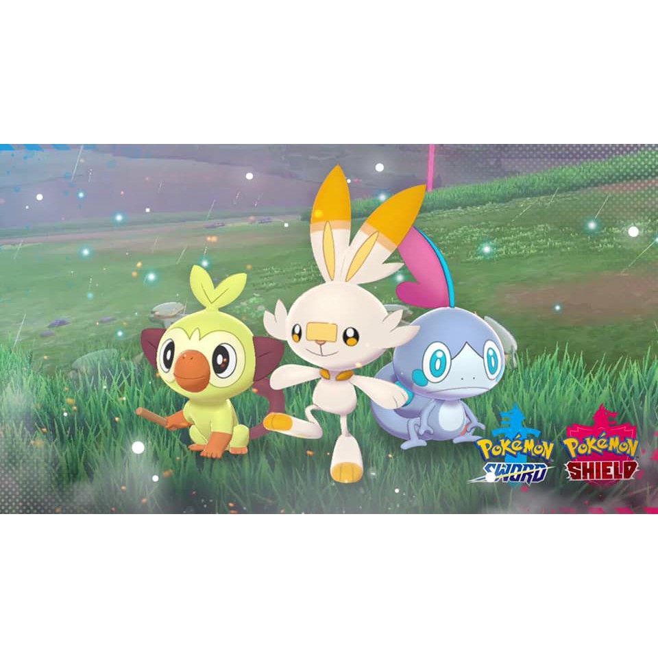 Pokemon Sword Shield 宝可梦剑盾 Shiny Starter Scorbunny Sobble Grookey Legal 合法 Pokemon Shopee Malaysia