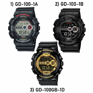 g shock gd 100 1a