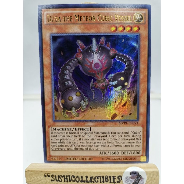 Yugioh! 1x Duza the Meteor Cubic Vessel Limited Edition READ DESCRIPTION