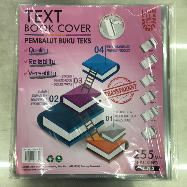 At Pembalut Buku Teks Text Book Cover 10 Pcs Shopee Malaysia