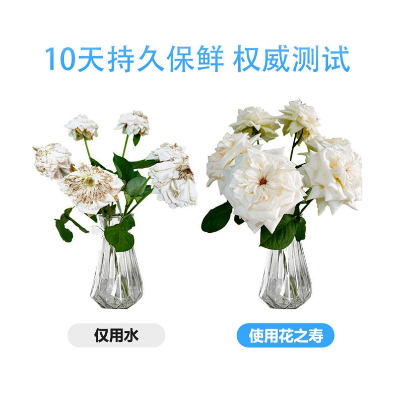 Huazhishou 0300 Flower Preservative Special For花之寿0300鲜花保鲜剂家庭花店插花醒花专用玫瑰百合免切通用zc12 13 Shopee Malaysia