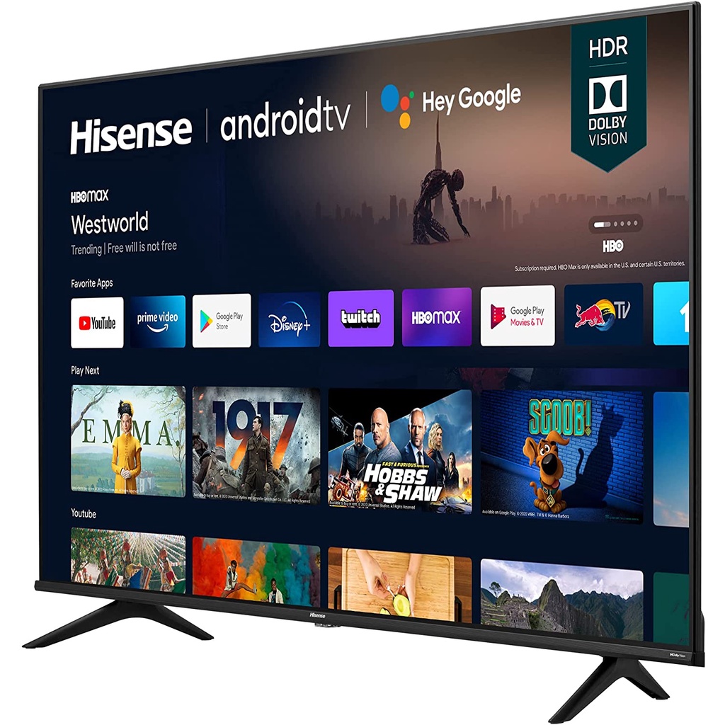 Hisense 55A6G 55-Inch 4K Ultra HD Android Smart TV
