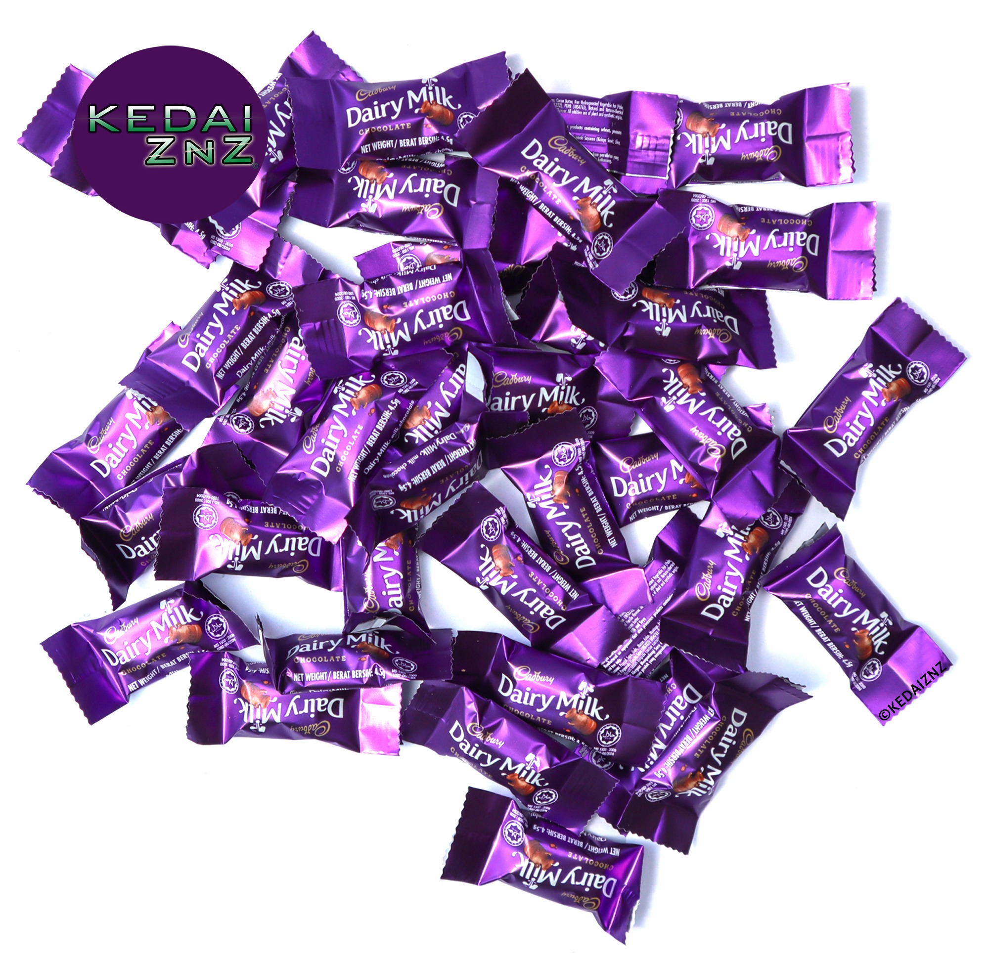 Chocolate Cadbury Dairy Milk Chocolate Mini Bites Bar 45g Coklat