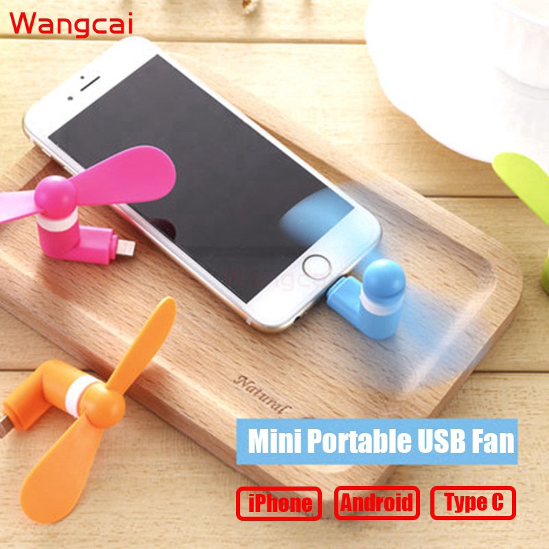 Mini USB Fan Portable Cool Cooler Phone Summer Fan USB For Android Micro Type C usb Fan