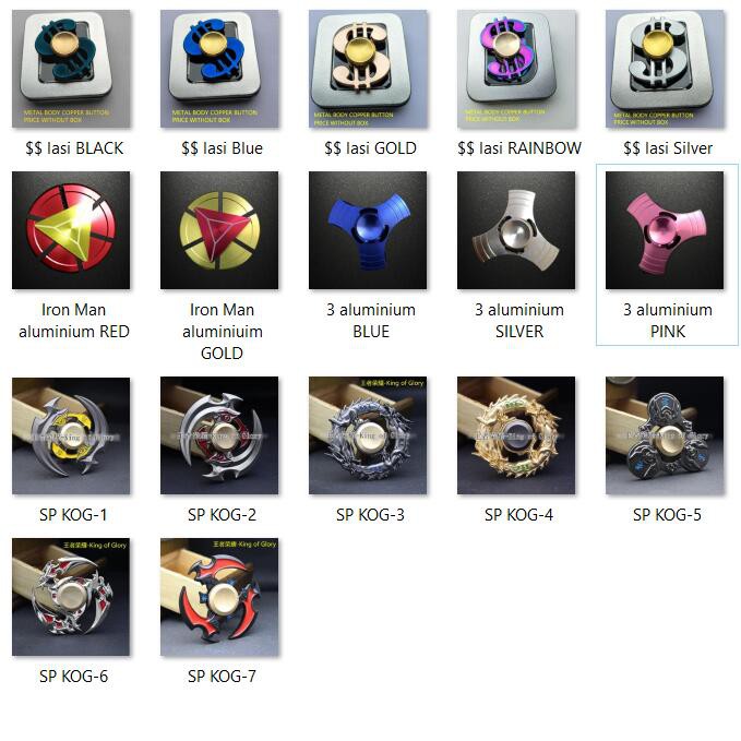 Ready Stock Penang !! FIDGET SPINNER reduce stress /$ Money / King of Glory / GIFT ITEM 王者荣耀  金属指尖陀螺