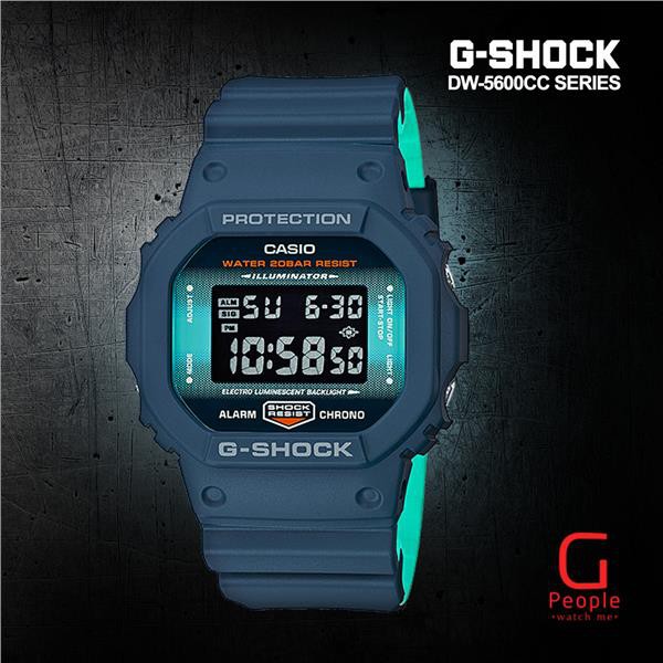 Casio G Shock Dw 5600cc 2dr Dw 5600cc 2d Dw 5600cc 2 Dw 5600cc Special Color Watch 100 Original Shopee Malaysia