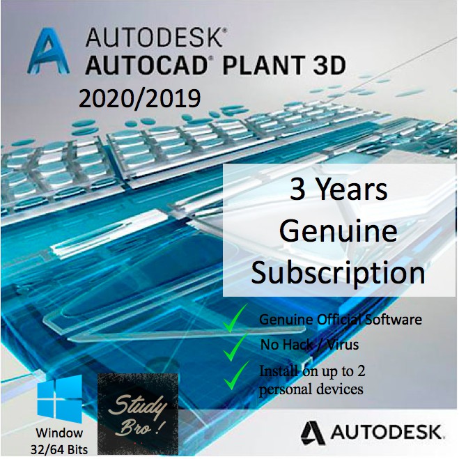 Buy Autodesk AutoCAD Plant 3D 2019 64 bit