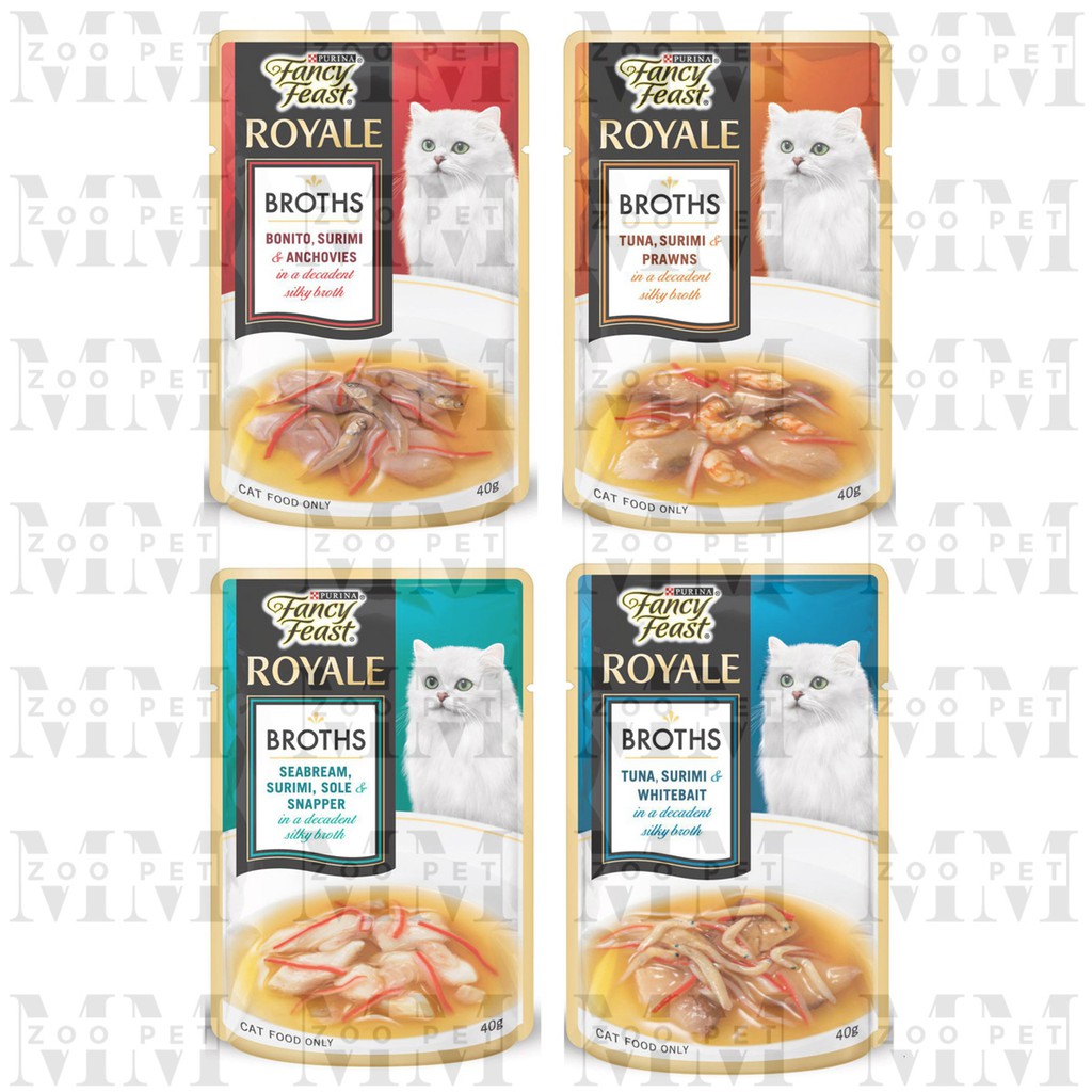 Buy 🎉Mix Flavors🎉Fancy Feast (Cat Food / Cat Pouch / Makanan 