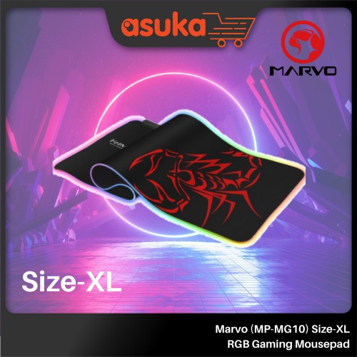 Marvo (MP-MG10) Size-XL RGB Backlit Advance Gaming Mousepad