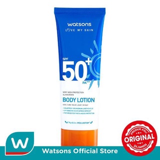 Watsons High Protection Sunscreen Body Prices And Promotions Jun 21 Shopee Malaysia