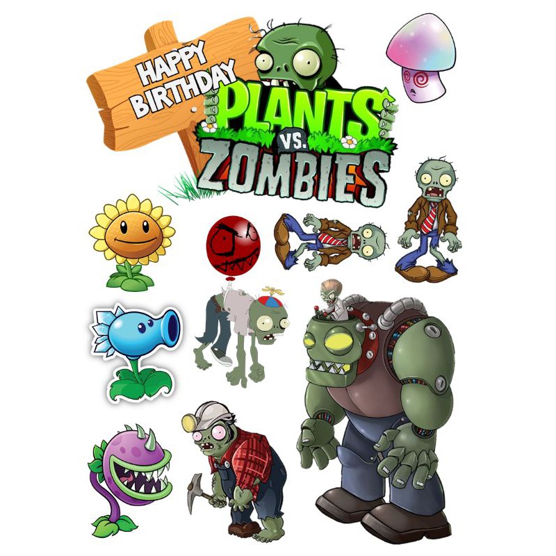 plant-vs-zombie-topper-cake-shopee-malaysia