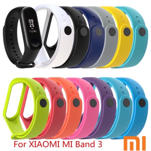 Silicone Strap For Xiaomi Mi Band 3/4 Wrist Strap For Xiaomi Mi Band 3/4 Smart Watch