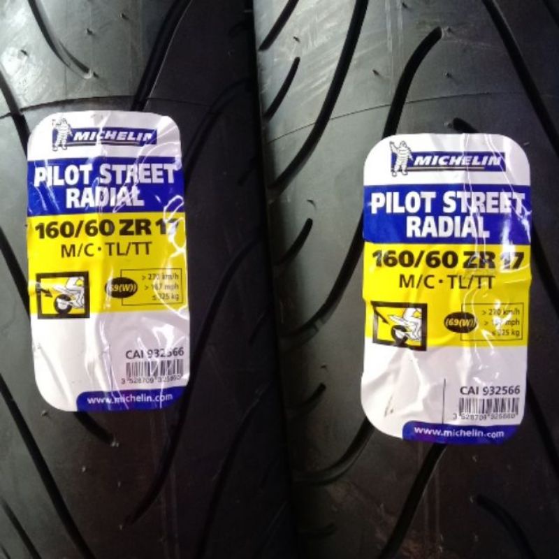 Buy Michelin Pilot Street Radial 160 60 17 Seetracker Malaysia