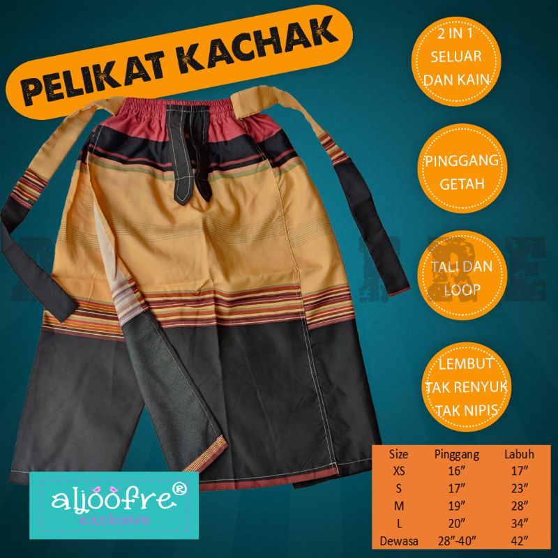 Buy Seluar Kain Sarung Pelikat Kachak Kanak2 By Aljoofre Lembut Tak Renyuk Tak Nipis Sedondon Ayah Anak Budak Siap Jahit Seetracker Malaysia