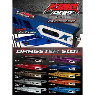 King drag  dragster slot swing arm  y15zr exciter150 ysuku 