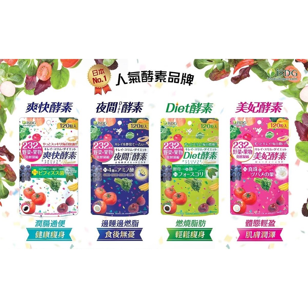 Ready Stock Isdg Diet Enzyme Supplements 医食同源夜间美妃爽快金色強效分解版瘦身酵素 Shopee Malaysia