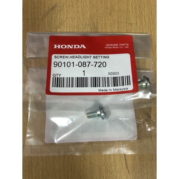 HONDA EX5 DREAM SCREW HEADLIGHT SETTING SKRU DADA OEGINAL | Shopee Malaysia