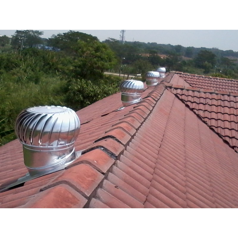 Fa1297 Windmill Us Wind Turbine Ventilator 18 Inch X 2 Units With Installation In Penang Shopee Malaysia