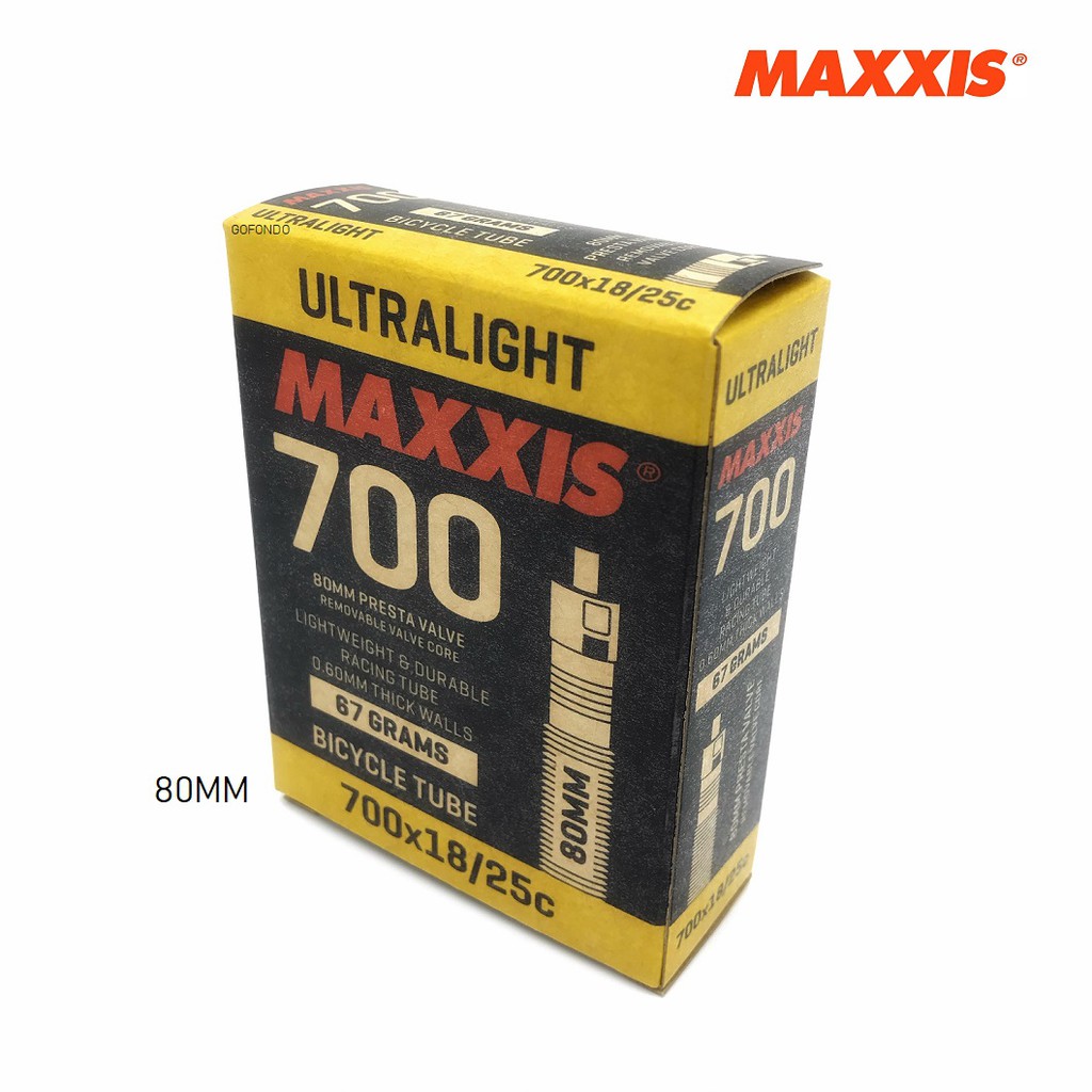 maxxis ultralight tube 700c