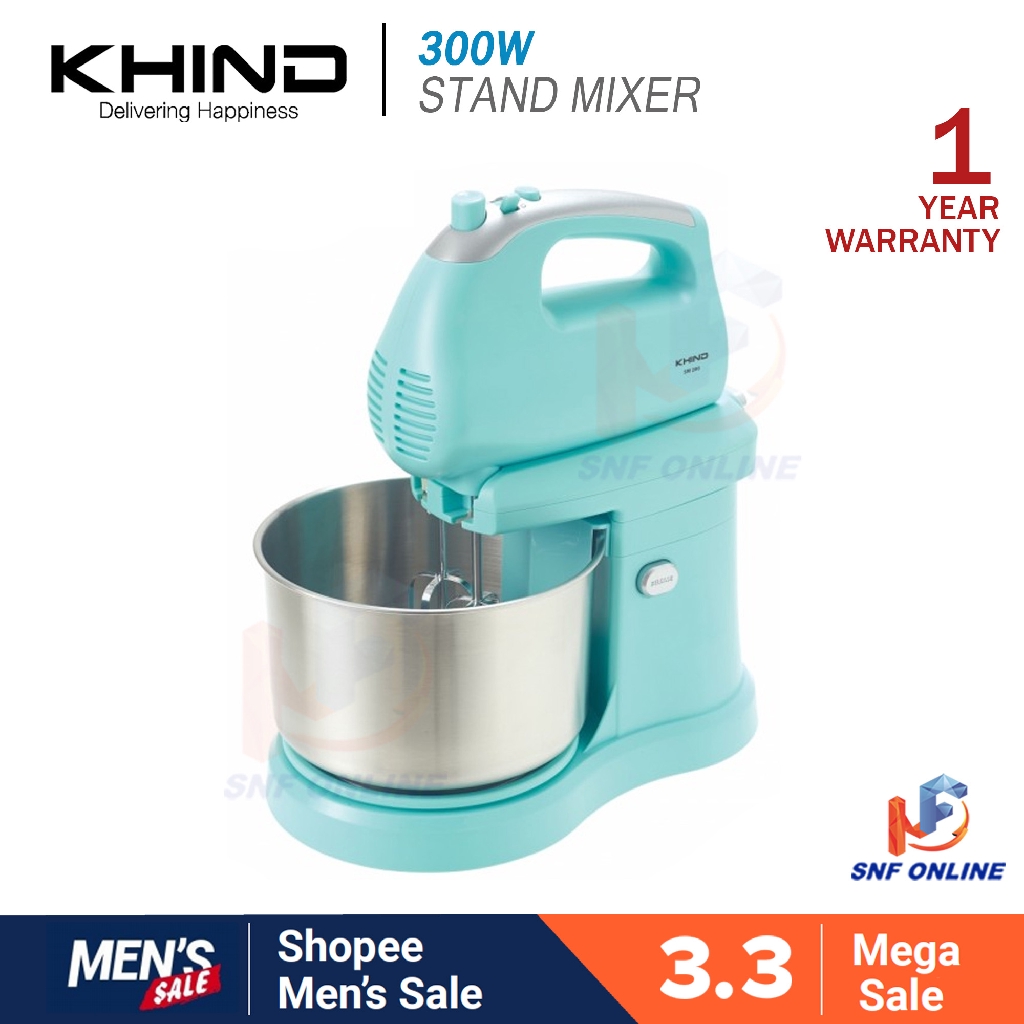 Khind Stand Mixer 300W SM280 (Midori Series) Shopee Malaysia