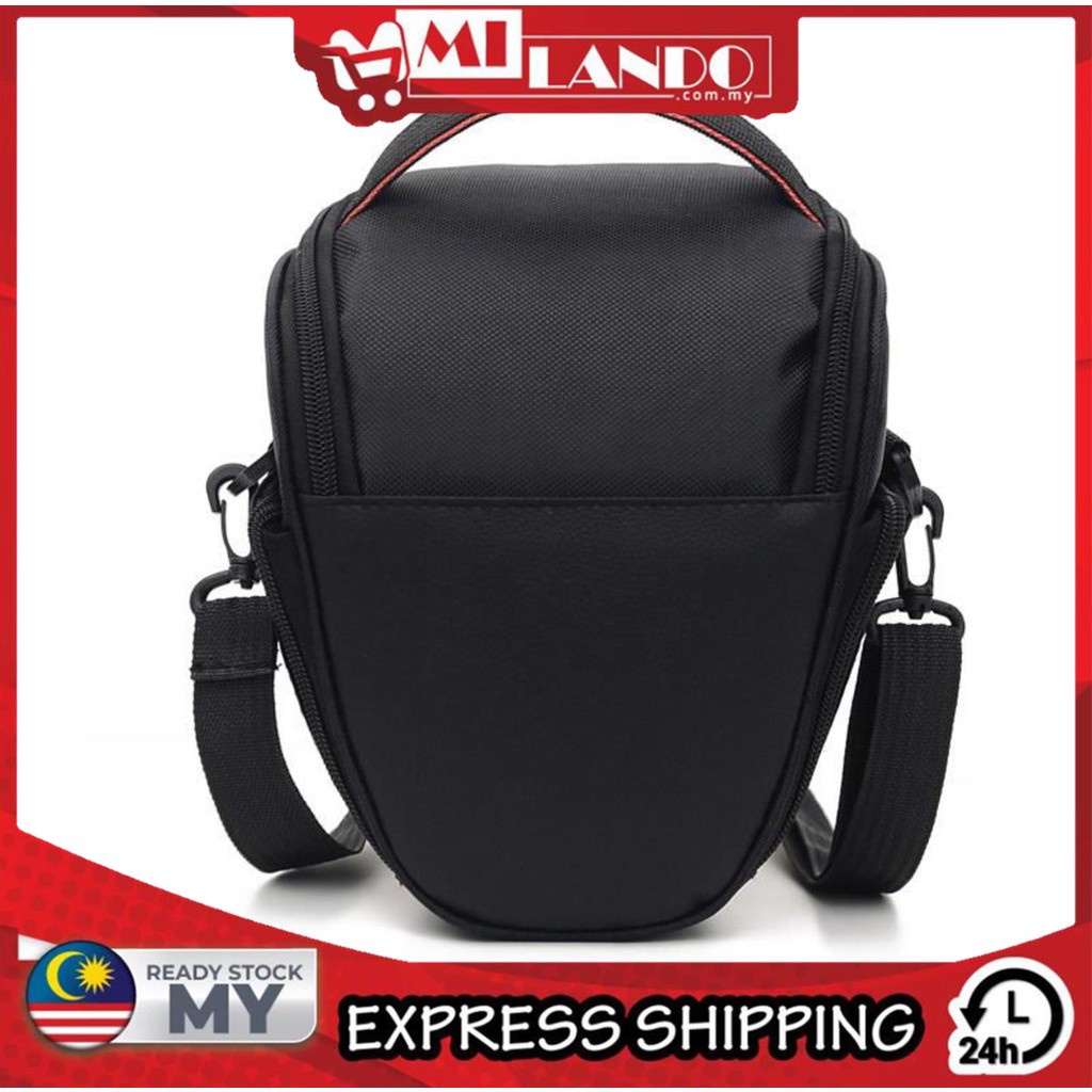 MILANDO Camera Bag DSLR Canon Nikon Camera Shoulder Bag Kamera Camera Pouch (Type 5)