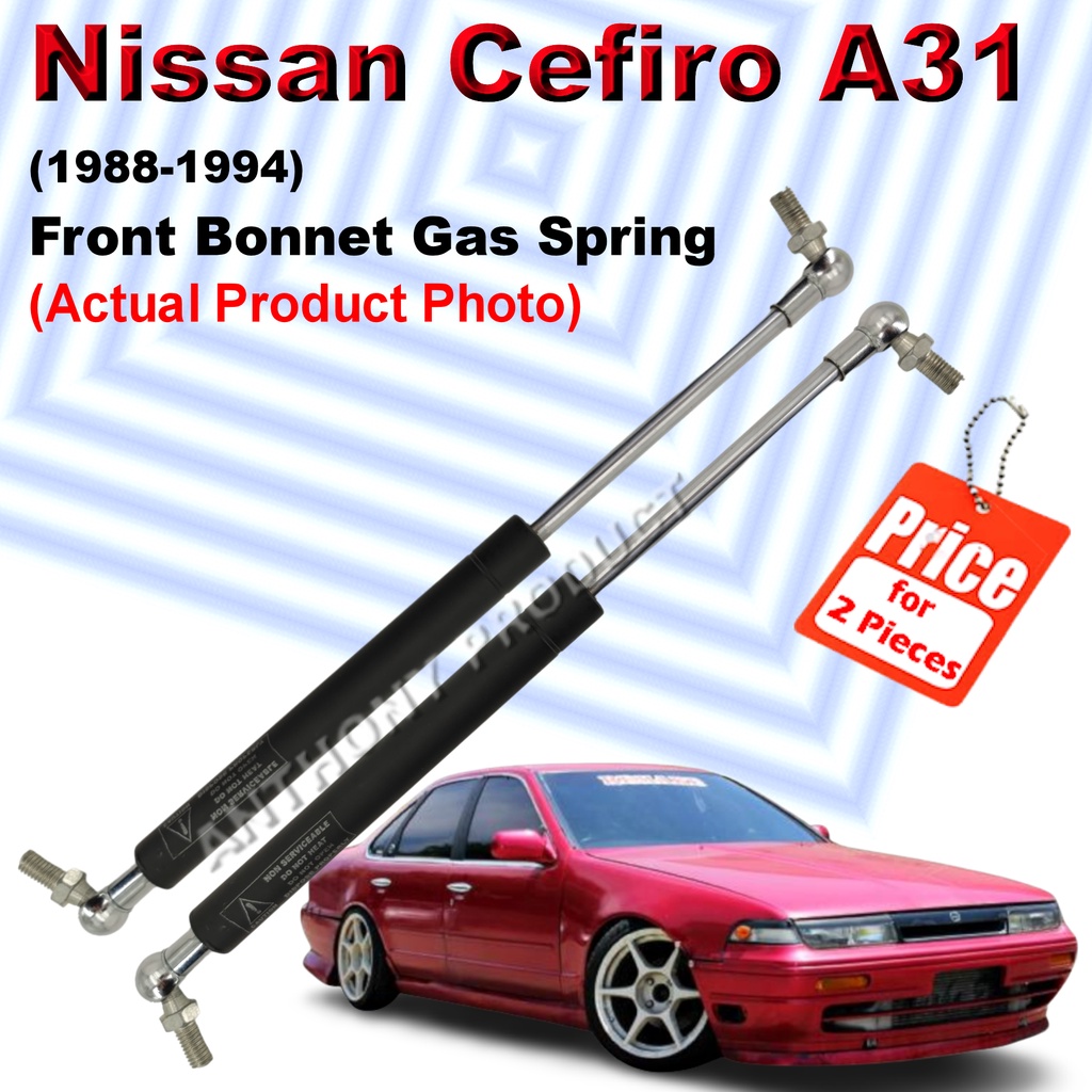 Nissan Cefiro A31 1988-1994 Front Bonnet Hood Damper Strut Lifter Gas ...