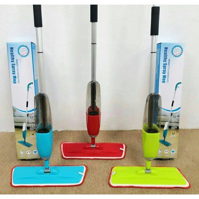 Healthy Washable Microfiber spray mop with microfiber mop Shopee Malaysia